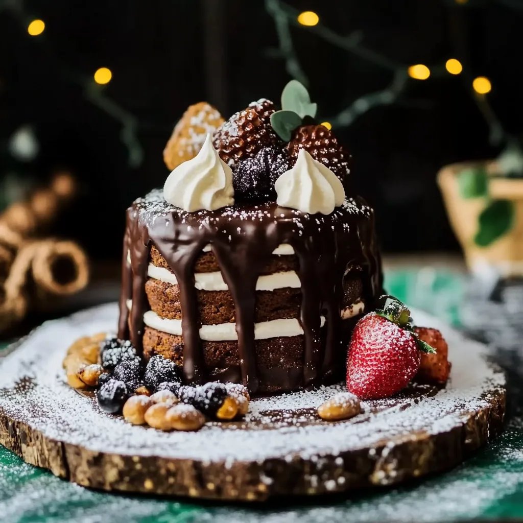 Veganes Lebkuchenhaus zum Selbermachen