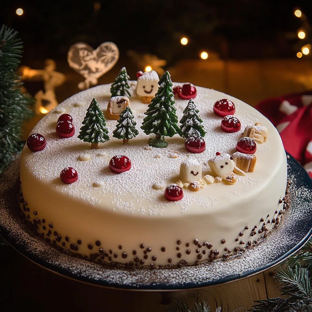 Motivtorten Weihnachten