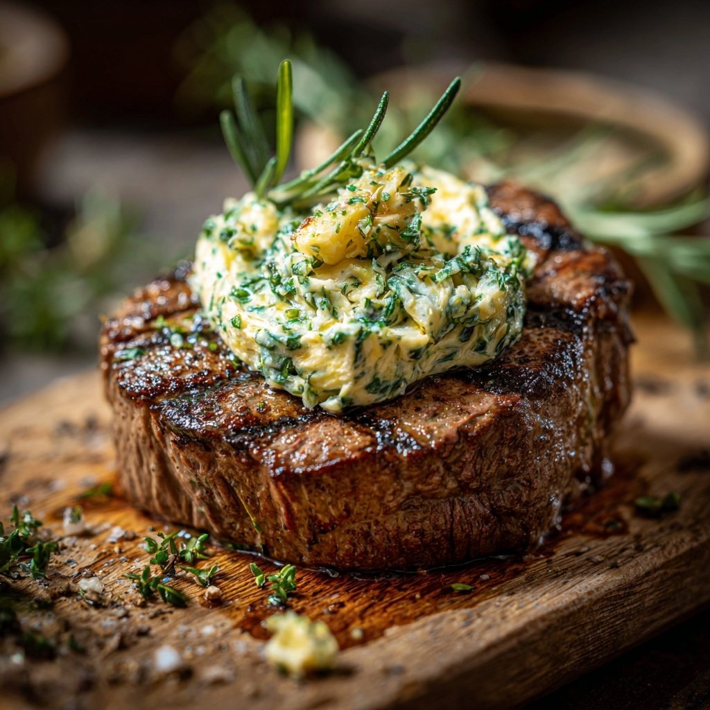 Klassische Kräuterbutter wie vom Steakhouse