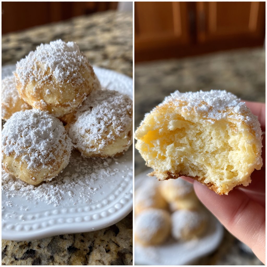 Quarkbällchen luftig