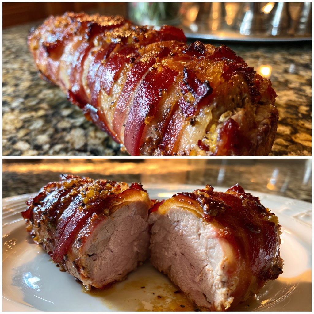 Schweinefilet im Speckmantel