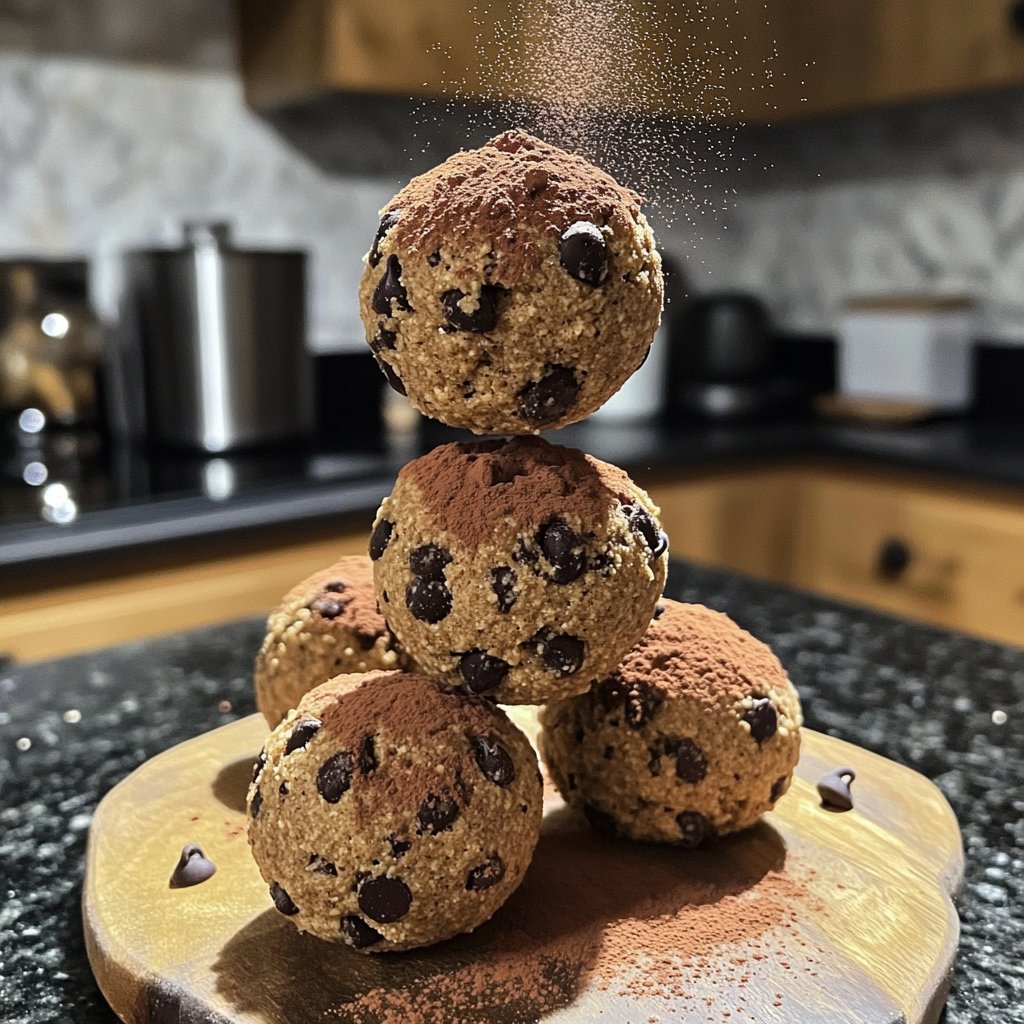 Protein Bällchen mit Proteinpulver