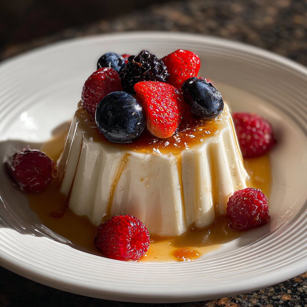 Panna Cotta mit Vanille