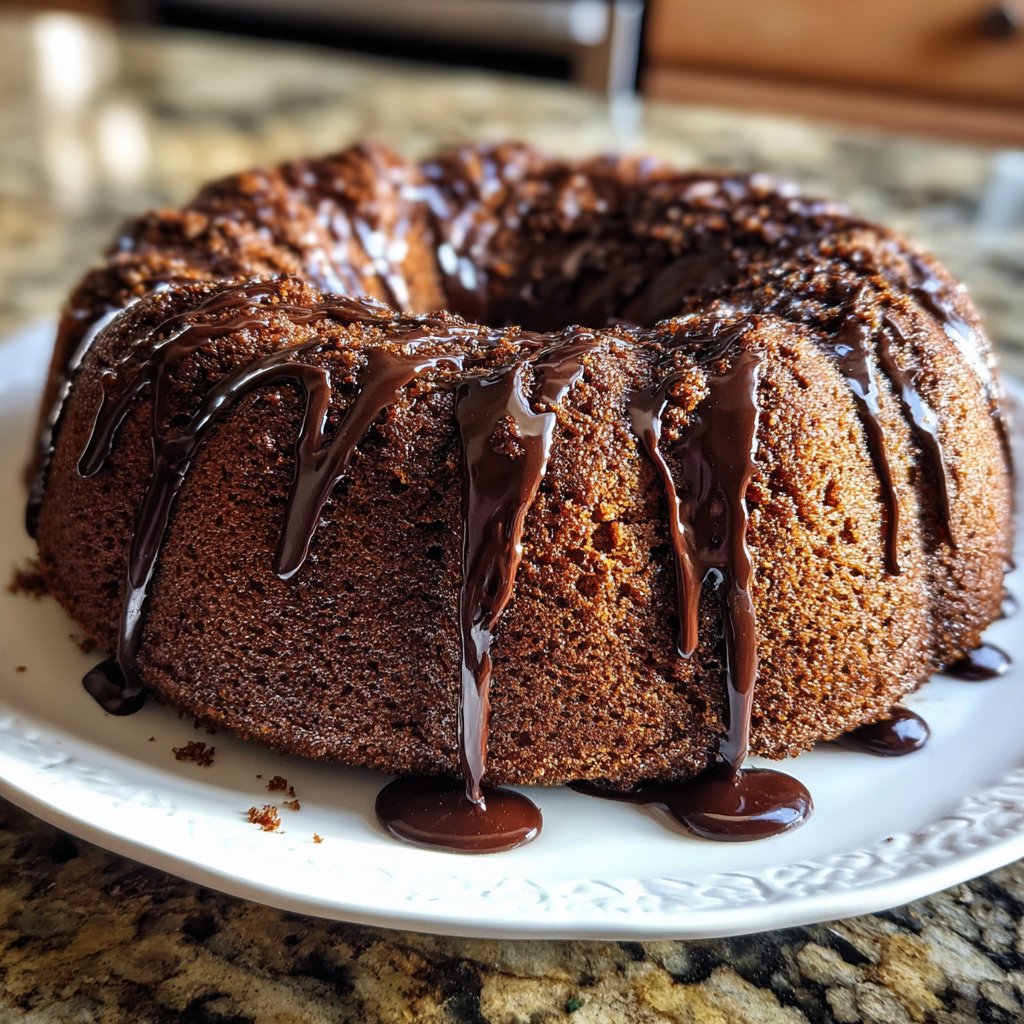 Gesunder Schokoladenkuchen ohne Zucker