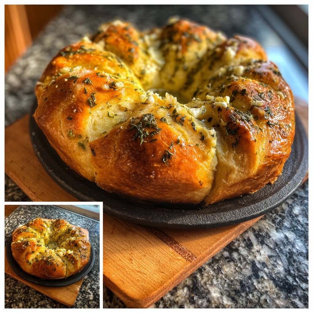 Zupfbrot Mit Kräuterbutter